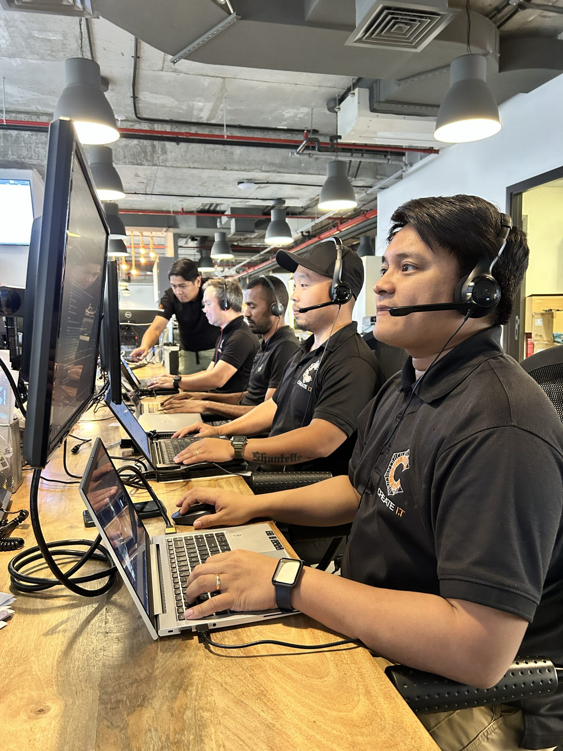 Our IT Helpdesk team